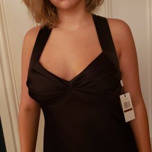 Calvin Klein black evening gown